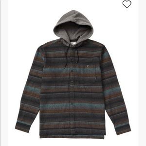 Billabong Baja Hooded Flannel Shirt